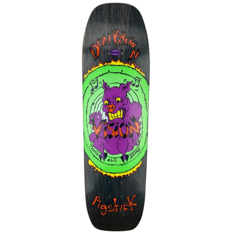 Vision Don Brown Pig Stick 8.75" Skateboard Deck 1