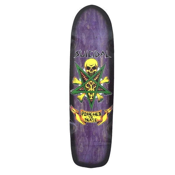 Dogtown Suicidal Skates Possessed To Skate Pool 8.75" Old School Skateboard Deck2
