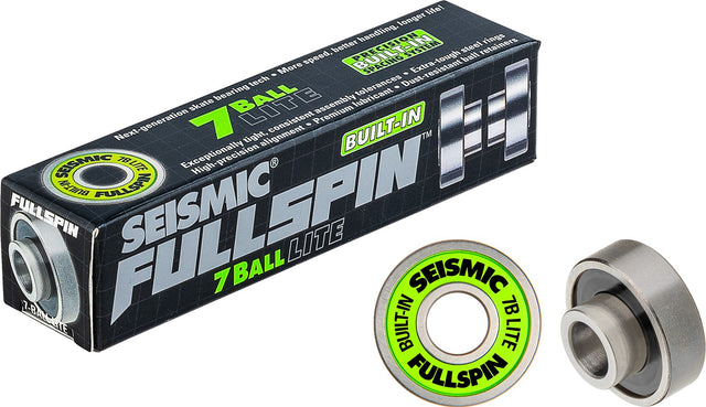 Seismic Fullspin 7-Ball Lite Built-In Roulements (Set Of 8)