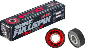 Seismic Fullspin 6-Ball Steel Xt Classic Roulements (Set Of 8)
