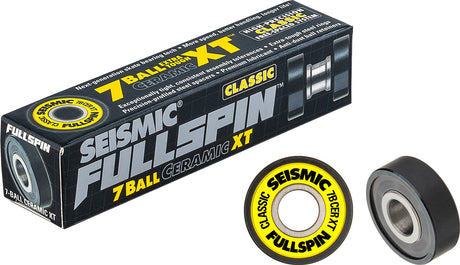 Seismic Fullspin 7-Ball Ceramic Xt Classic Roulements (Set Of 8)