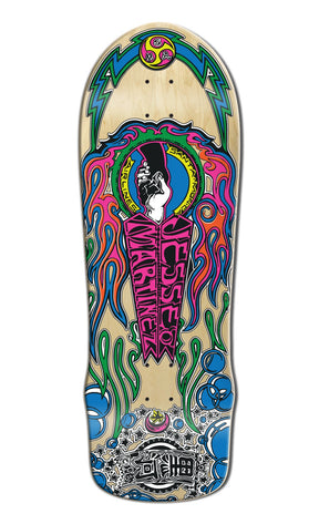 Santa Monica Airlines Limited Edition Jesse Martinez Hand Shake 10.0" Old School Skateboard Deck 1