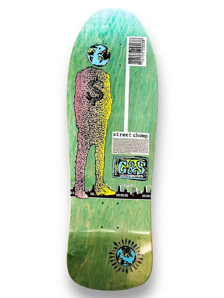 Gordon And Smith 1989 Street Chomp 1 10.0" Skateboard Deck 2
