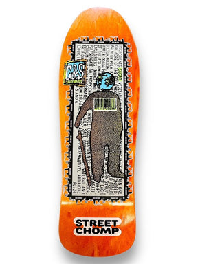 Gordon And Smith 1990 Street Chomp 2 10.0" Skateboard Deck