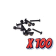 Steez Phillips Panhead Nuts & Bolts (100 Sets)