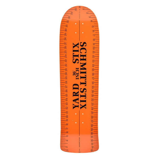 Schmitt Stix Yard Stick 9.625" - Old School Skateboard Deck 1