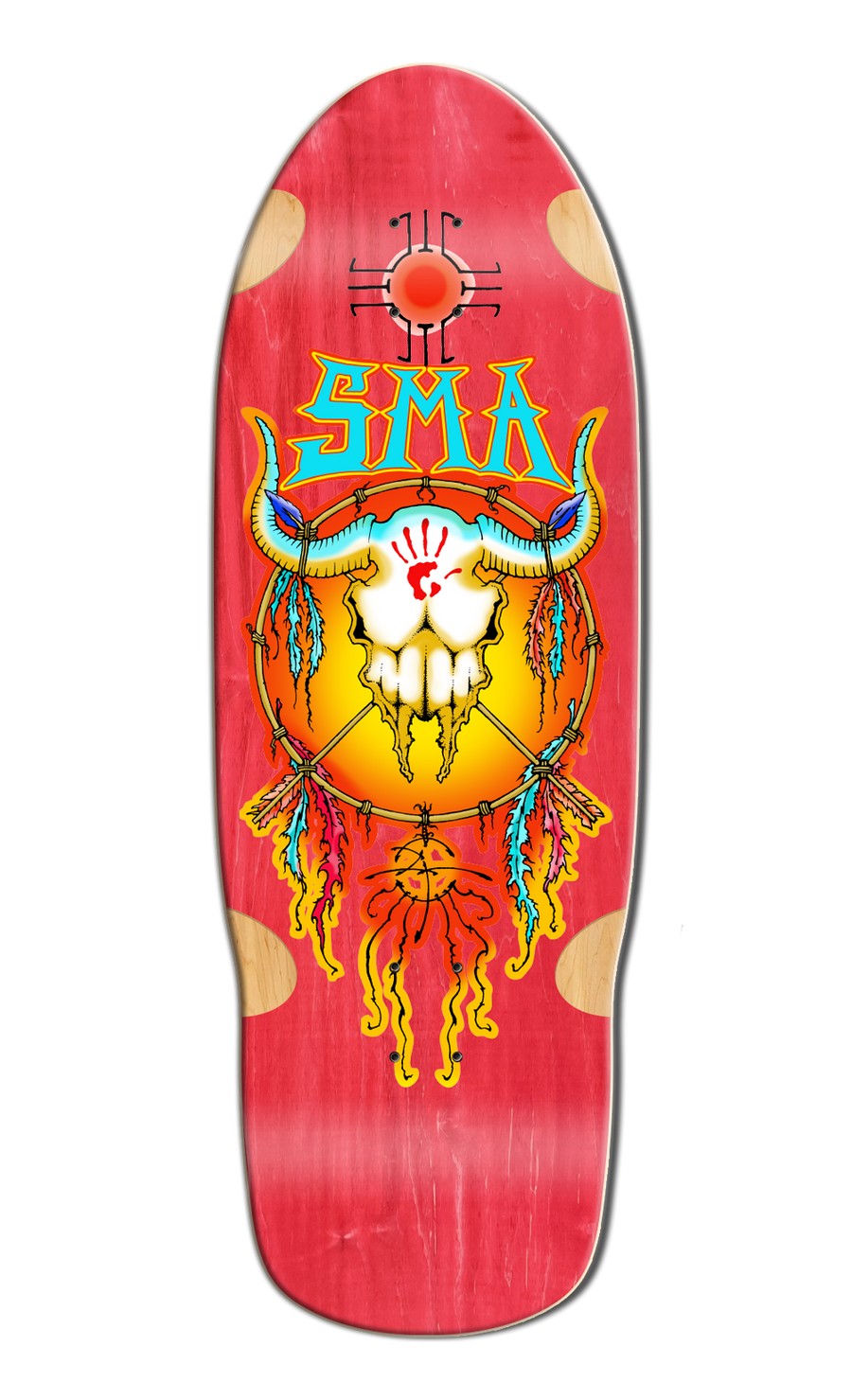 Santa Monica Airlines Series 3 Wes Humpston Dream Catcher 10.125" Old School Skateboard Deck 3