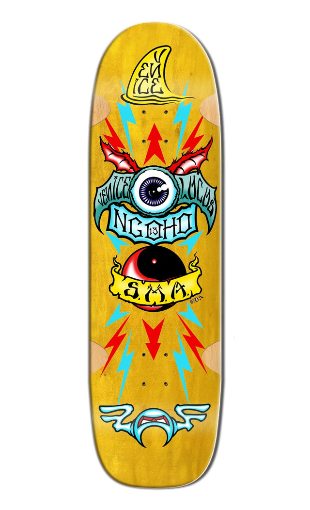 Santa Monica Airlines Series 3 Pat Ngoho 9.5" Old School Skateboard Deck 3