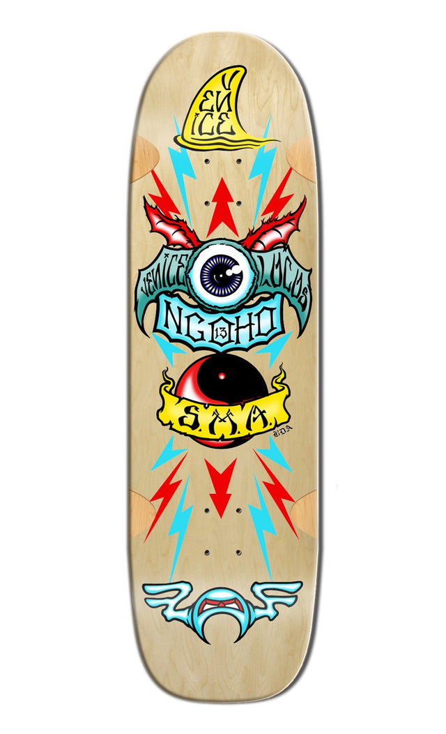 Santa Monica Airlines Series 3 Pat Ngoho 9.5" Old School Skateboard Deck 4