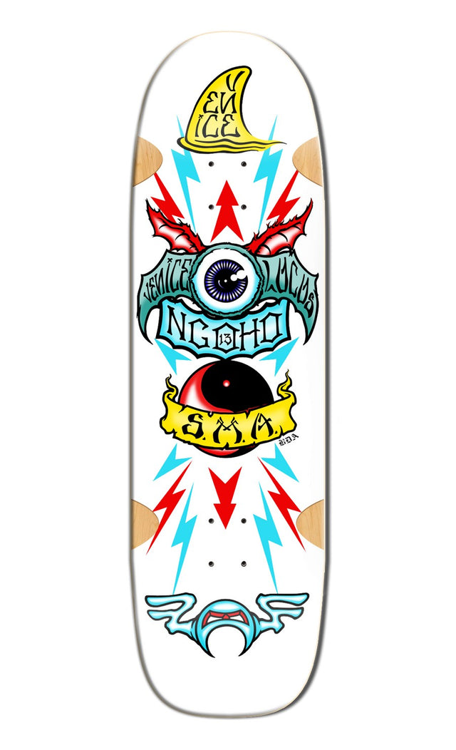 Santa Monica Airlines Series 3 Pat Ngoho 9.5" Old School Skateboard Deck 1