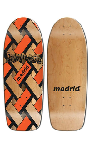 Madrid Original Og Rampage 9.5" Old School Skateboard Deck