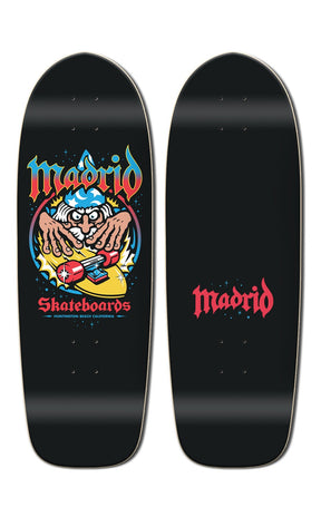 Madrid Falu Carolei Limited Edition Wizard 9.5" Old School Skateboard Deck