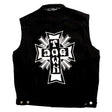 Dogtown Cross Logo Denim Vest