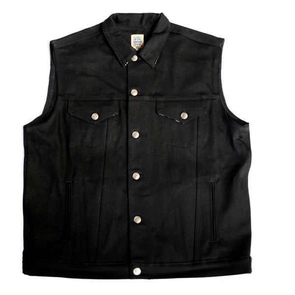 Dogtown Cross Logo Denim Vest