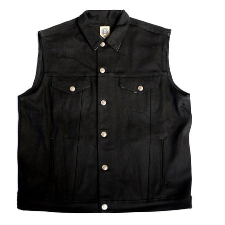 Dogtown Cross Logo Denim Vest