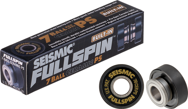 Seismic 7-Ball Ceramic Pro Spec Built-In Bearings