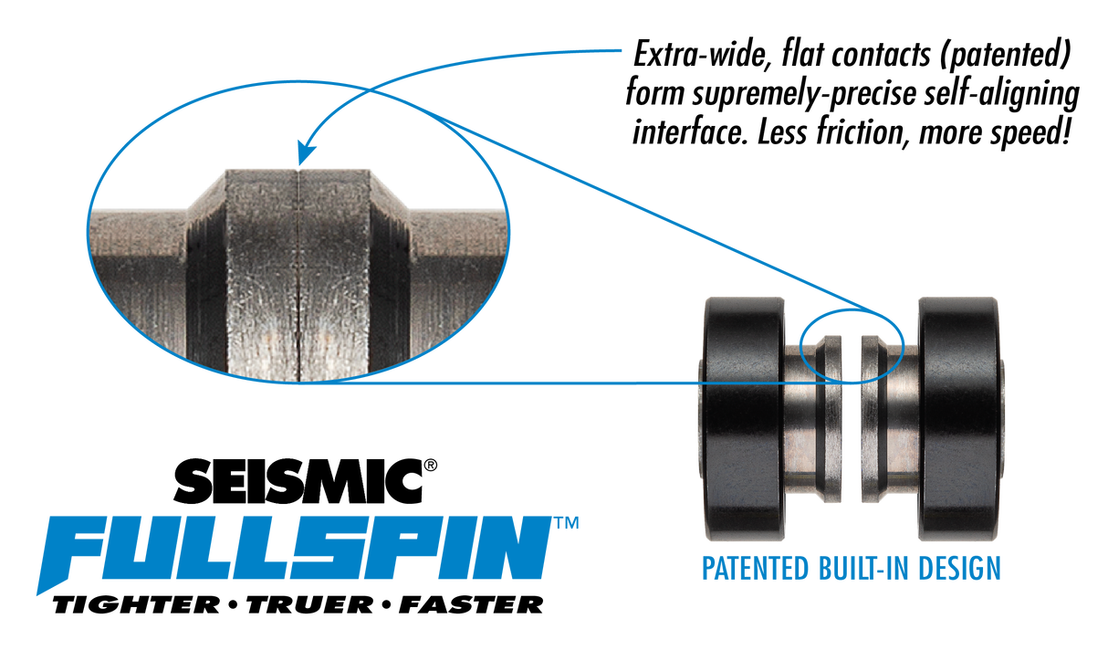 Seismic 7-Ball Ceramic Pro Spec Built-In Bearings