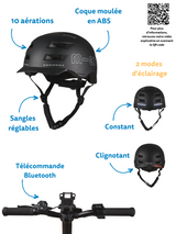 Micro Smart Helmet Led