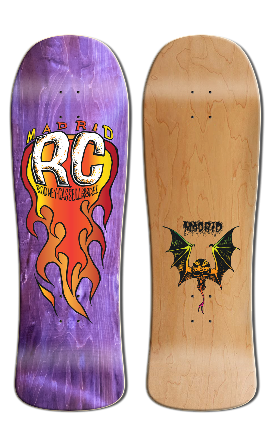 Madrid 7Ply Retro Rodney Cassell Fireball 32" Complete