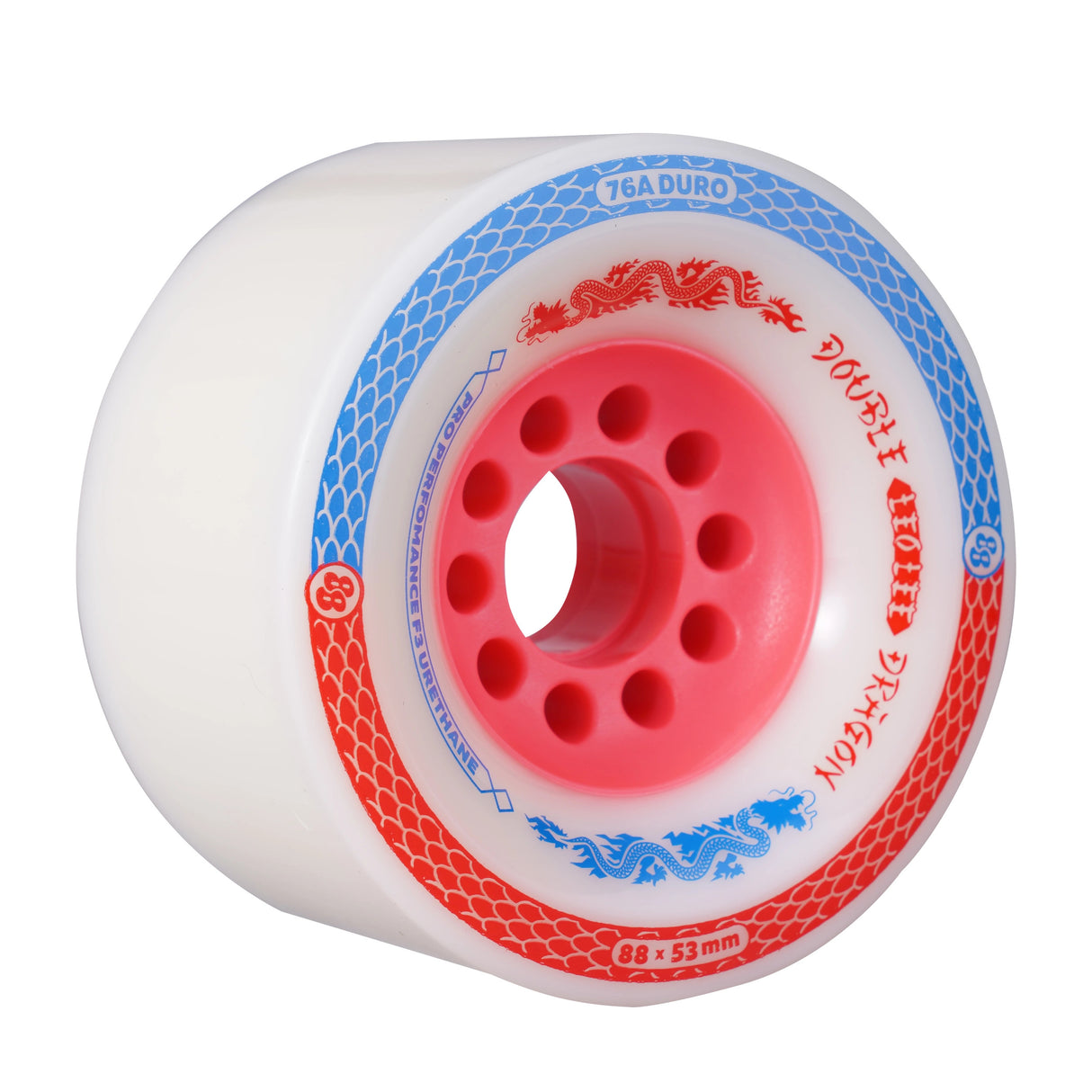 88 Wheels Leo Lee Double Dragon 88Mm Longboard Wheels