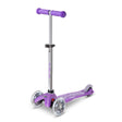 Trottinette Enfant Mini Micro Deluxe Glitter Violet Led