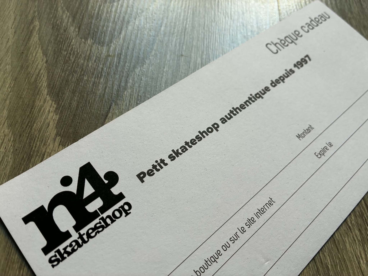Carte cadeau N4 Skateshop