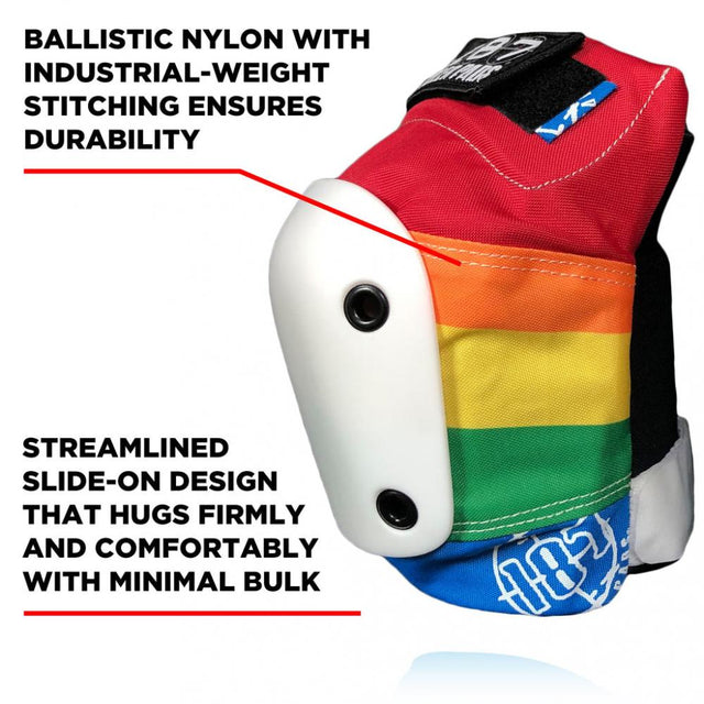 187 Killer Pads (Uk) Slim Knee Pads Rainbow