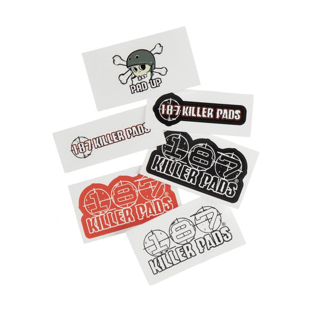 Stickers 187 Killer Pads (lot de 6)