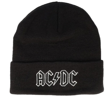 Bonnet American Needle Acdc Cuffed Knit Black