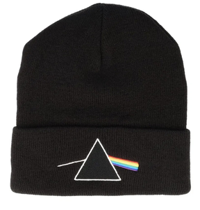 Bonnet American Needle Pink Floyd Cuffed Knit Black