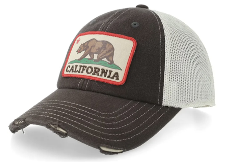 Casquette American Needle California Orville Black White