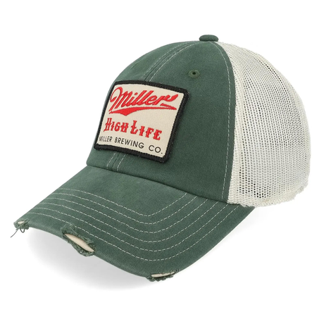 Casquette American Needle Miller High Life Orville Stone Green