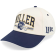 Casquette American Needle Miller Lite Roscoe Football Ivory Navy