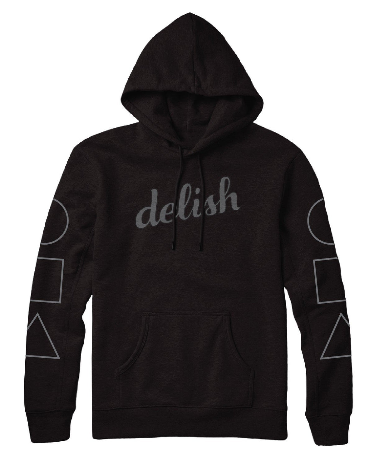 Delish 3M Reflective Og Script Hoodie