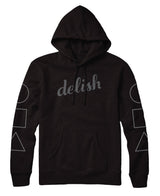 Delish 3M Reflective Og Script Hoodie