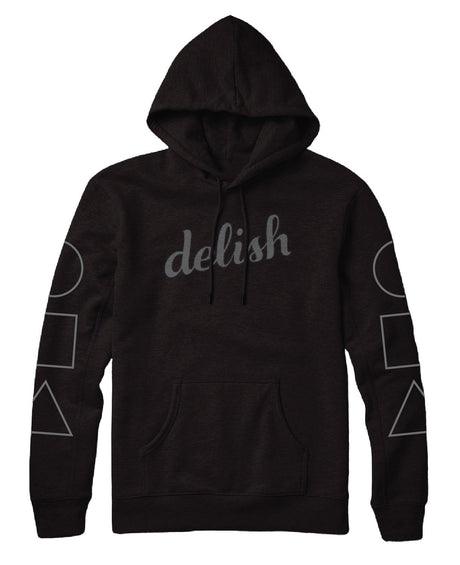Delish 3M Reflective Og Script Hoodie
