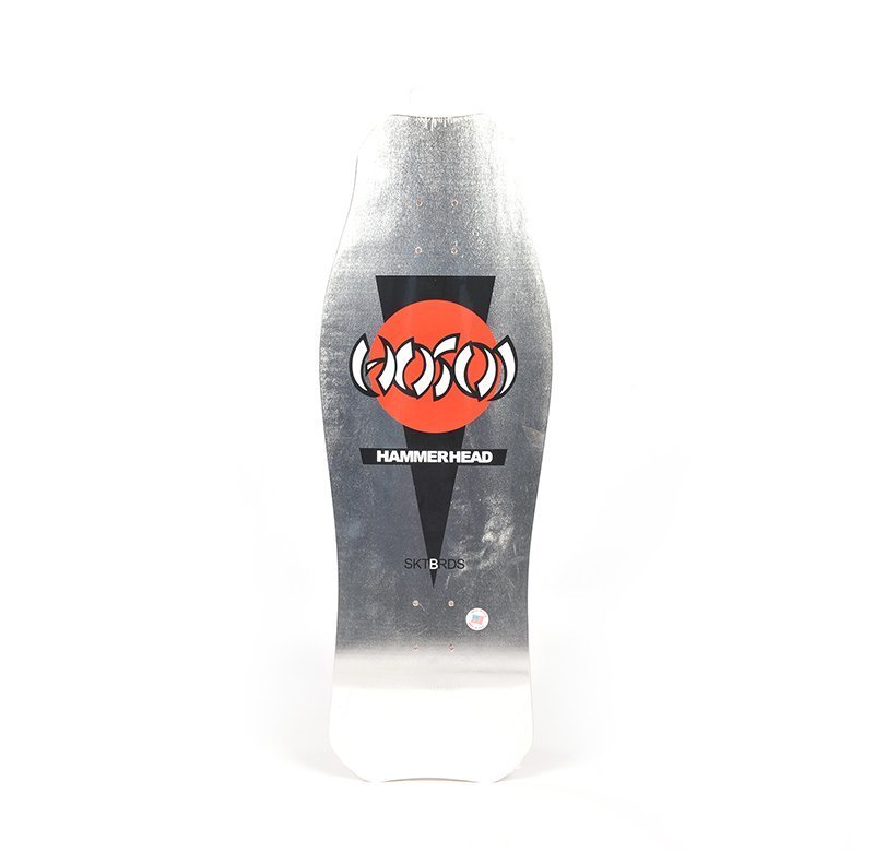 Hosoi Og Hammerhead Silver - Old School Skateboard Deck