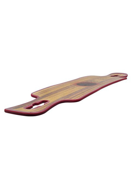 Moonshine County Line Soft Red/Natural/Blacklongboard Deck