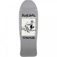 Dogtown Suicidal Skates Pool Skater Reissue 10" Grey - Old School Skateboard Deck