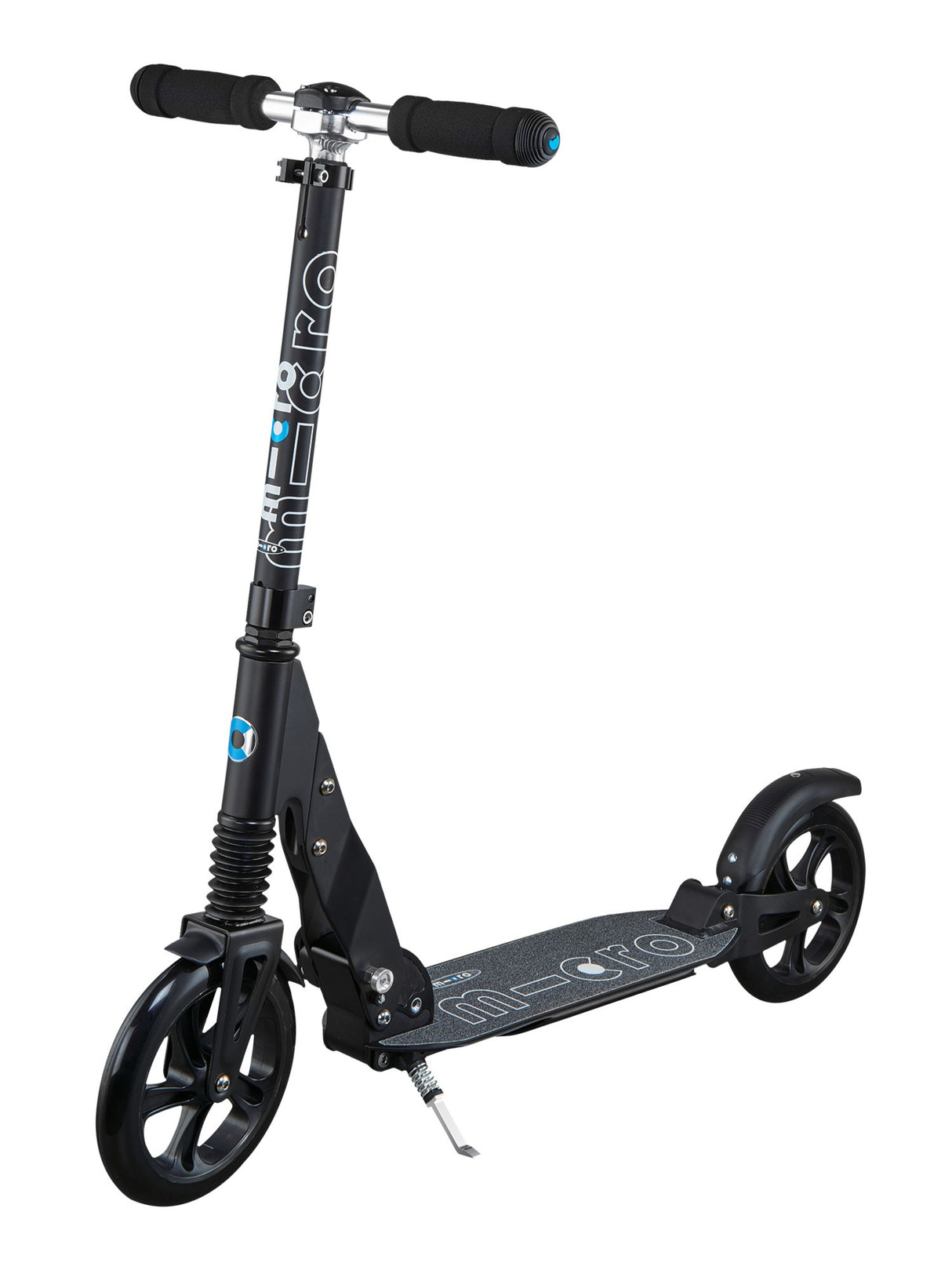 Micro Suspension Scooter Black - Pu 200Mm