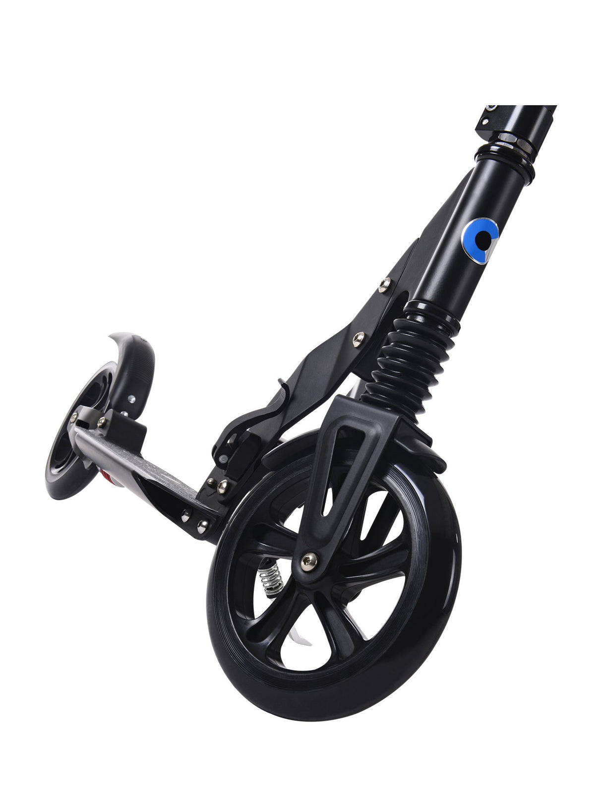 Micro Suspension Scooter Black - Pu 200Mm