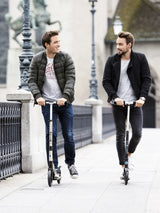 Micro Suspension Scooter Black - Pu 200Mm