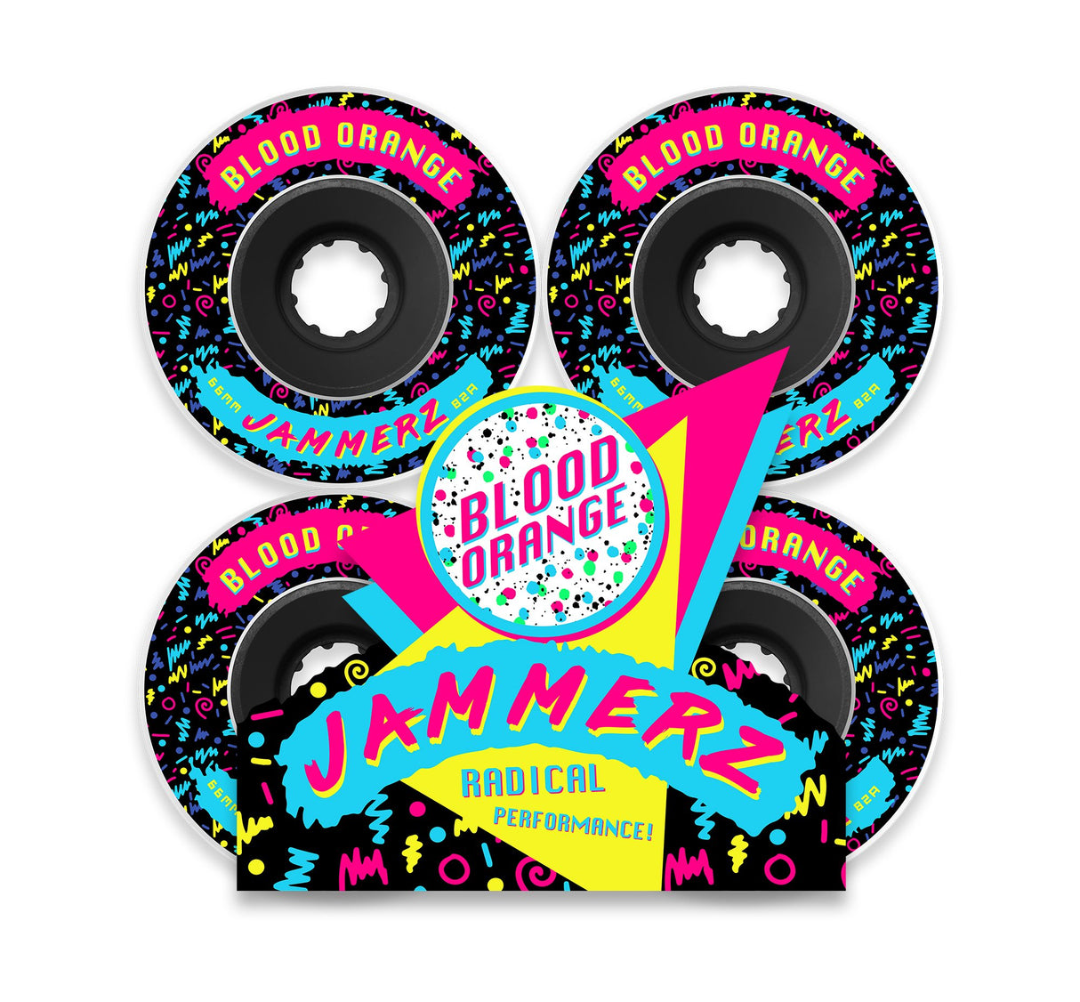Blood Orange Jammerz 66Mm Roues