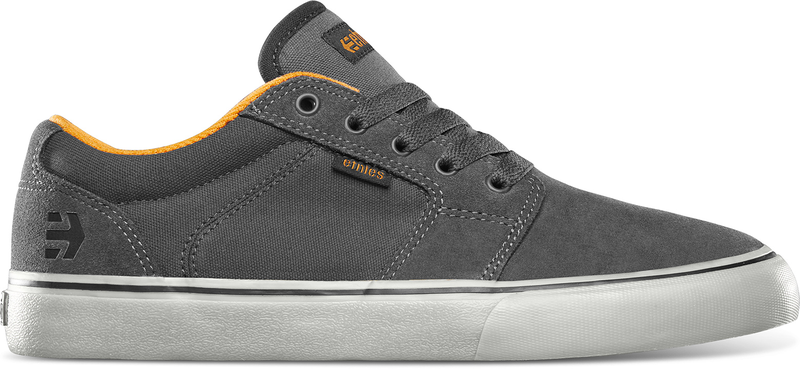 Etnies Barge Ls Dark Grey Black Orange