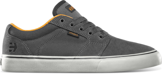 Etnies Barge Ls Dark Grey Black Orange