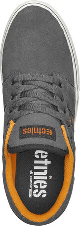 Etnies Barge Ls Dark Grey Black Orange