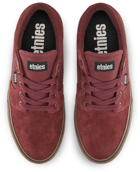 Chaussure de skate Etnies Barge LS Burgundy Gum