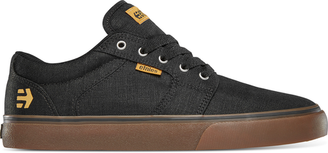 Etnies Barge Ls Black Gum Silver