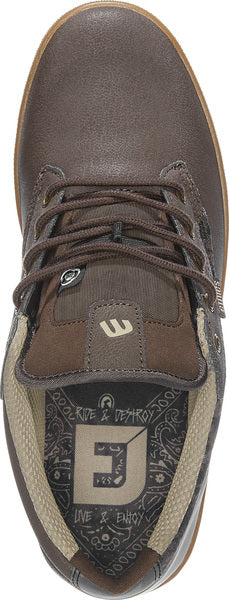 Etnies Jameson Mid Crank Brown Tan Gum