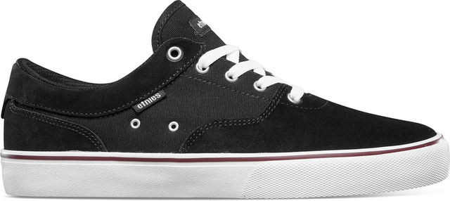 Etnies Factor Black White Burgundy